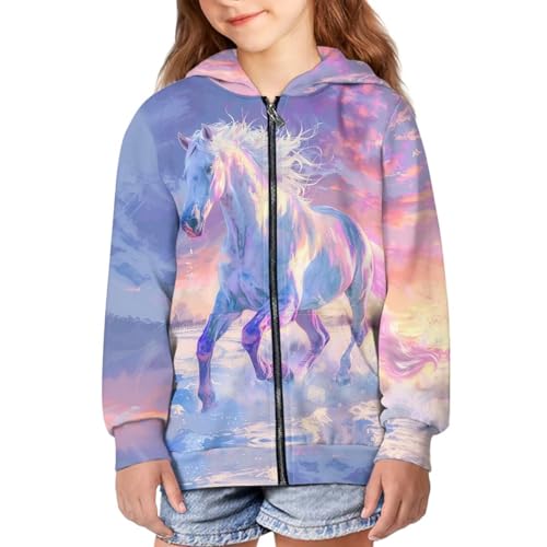 Ystardream Trendy Clothes for Teen Girls Zip Up Hoodie Crewneck Sweatshirts2