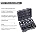 34720 Injector Seal Installer Kit 8Pcs，Compatible with Ford GM and Subaru Engines etc.Ensure Precision Seal Installation for Optimal Engine Performance