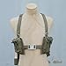 Original Military Surplus 1971's Type 63 7.62MM Auto Rifle Webbing Individual Equipment Grenade Holder Chest Rig Tactical Pouch