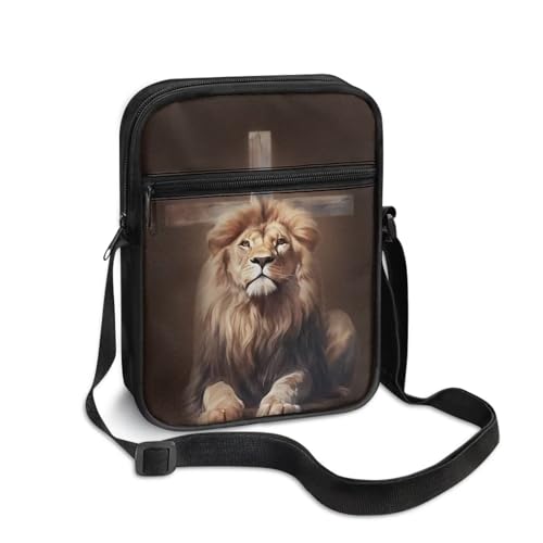 Suobstales Crossbody Bag for Women Men, Small Sling Pack Handbag for Work Business, Lightweight Messenger Shoulder Travel Bag2