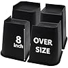 Amazon.com: HANIHUA Bed Risers 8 inch Heavy Duty, 4 Pack Oversized ...