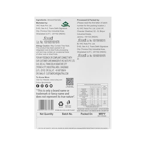 Image of Nutraj Dry Fruits Combo Pack 800g - California Almond, Cashew, Raisins & Walnut Kernels (Each 200g) | Badam | Kaju | Kismis | Akhrot Giri | Mix Nuts