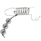 WreGmgg Maschio 40mm Accessori dello Strumento di Allenamento + Palla di Peso di Fitness 30mm, Speciale Indossabile per Migliorare La Forza Muscolare E La Durezza - D2