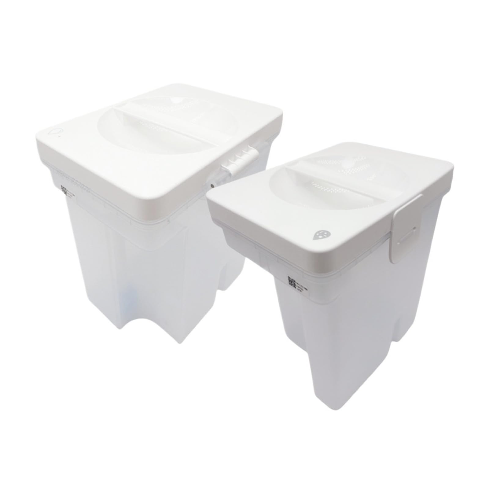 Compatibile con Roborock Q Revo Pro/MaxV/Q Revo S Serbatoio dell'acqua pulita e serbatoio dell'acqua di scarico, parti di ricambio for stazione di ricarica for accessori for aspirapolvere robot(Dirty