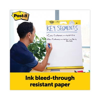 Post-It 563 DE Super Sticky Portable Tabletop Easel Pad W/ Dry Erase Panel thumb #6