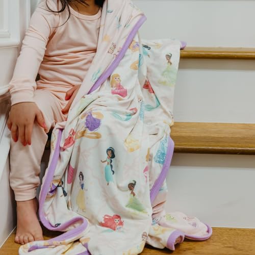 Image of Copper Pearl Jumbo 3-Layer Baby Blanket: Soft Baby Quilts for Boys and Girls | Breathable, Cozy, Toddler Blanket | Baby Quilt for Newborns | 46x46 Premium Polyester /Rayon | Disney Princess