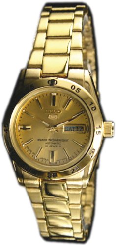 セイコー5 逆輸入モデル SEIKO5 機械式(自動巻き/手巻き) SYMG44J1 レディース