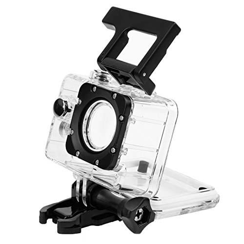 D&F Schutz Wasserdicht Gehäuse Case Transparent Unterwasser Box Tauchen 30 m für SJ4000/sj4000 WiFi/sj4000 Plus Action Sport Cam Kamera