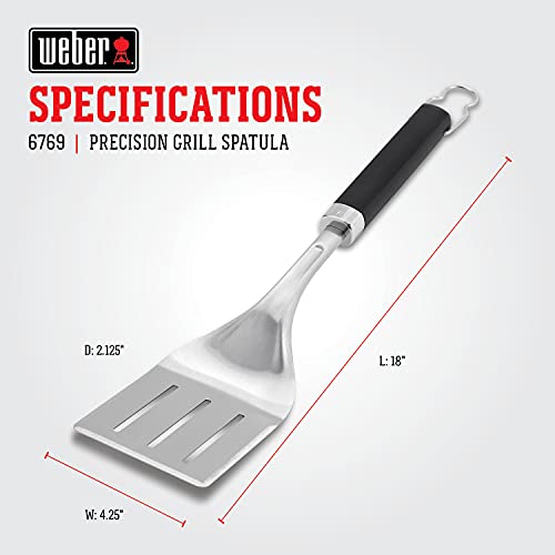 Weber® Precision Grill Spatula, Stainless Steel - image 5