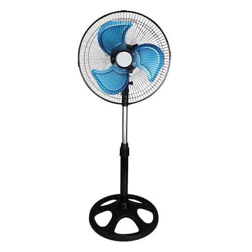 La Mejor Lista de Ventilador de Pedestal Walmart - 5 favoritos. 46 Ventilador Oscilatorio de Pedestal, Modelo de 12 Pulgadas, Motor de 65w, 3 Velocidades, Altura Justable, Para Dormitorio, Oficina, Salón, Taller, Compacto, Potente y Silencioso...
