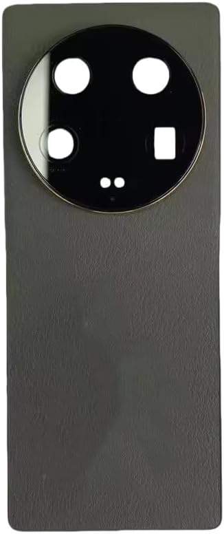 Compatible Rear Glass Back Cover for Xiaomi 13 Ultra – Battery Door Housing Replacement Part (Black)