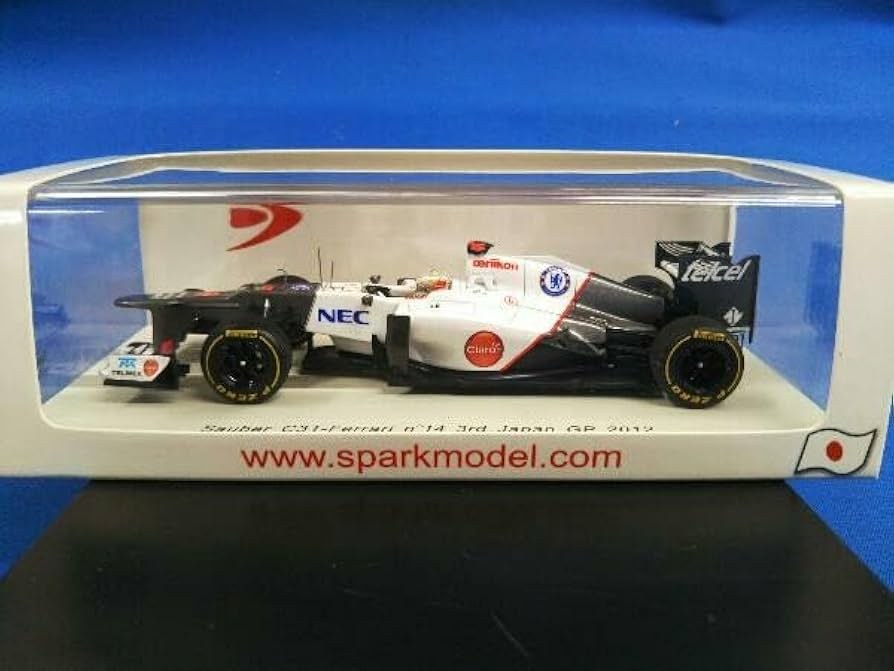 Amazon | Spark model 1/43 ザウバー C31 2012 日本GP 3位 小林