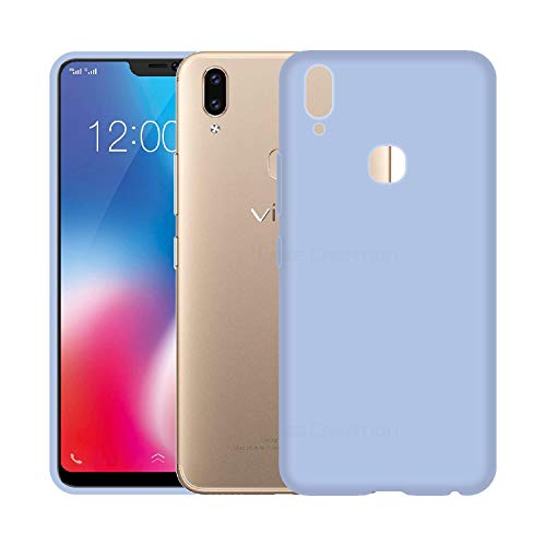 Image of Case Creation Luxurious OG Series for Vivo V9 Case Cover,Anti-Dirty Slim Case Frosted Matte Cute Candy TPU Raised Bezel (Splash of Color) Back Cover for VivoV9 -Light Purple