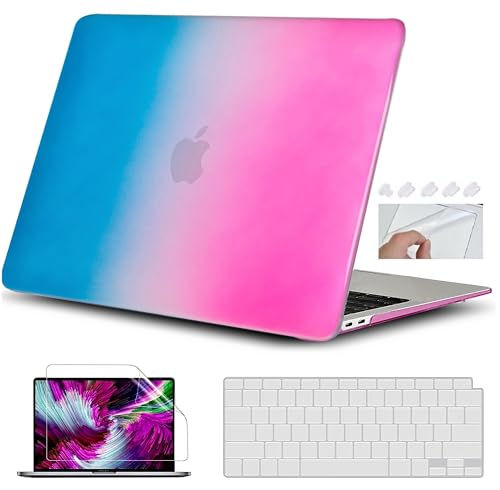 Image of Case Compatible with MacBook Pro 13 inch Case 2024 2023-2016 M1 M2 A2338 A2289 A2251 A2159 A1706 A1989Plastic Hard Shell Cover Case, Rainbow