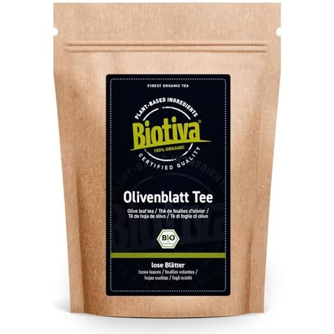 Biotiva Organic Olive Leaf Herbal Tea Cover