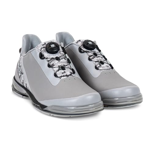 KR Strikeforce TPC Hype Grey Camo Right Hand Unisex High Performance Bowling Shoe3