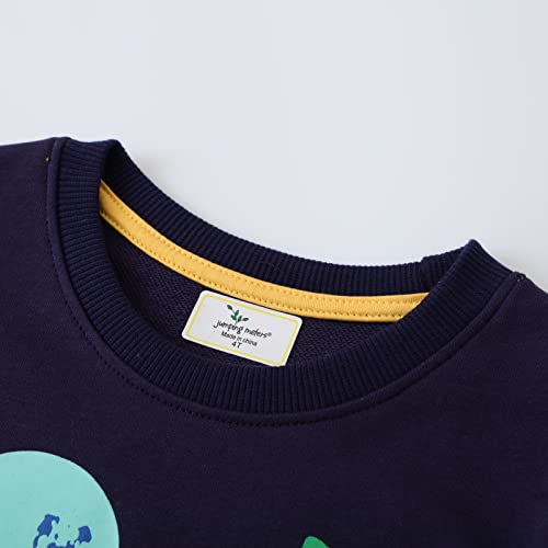 Boys Sweatshirts Casual Sweatshirts Cotton Sweatshirts Long Sleeve T-shirts Crew Neck Cartoon Tops for Boys-4843
