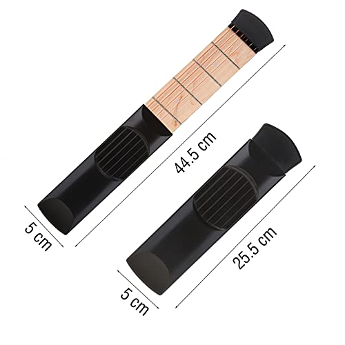 Gitaar Akkoord Trainer, Gitaar Trainer, Plectrums, Draagbare 6 Fret Pocket Gitaar Praktijk Akkoord Trainer Pols Vinger… - Image 3