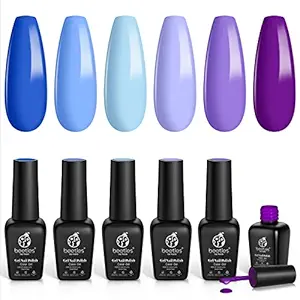 purple gel nail polish