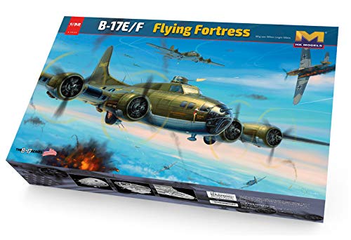 HK Model 1/32 B-17E/F Flying Fortress Plastic Model 01E05 - Image 2