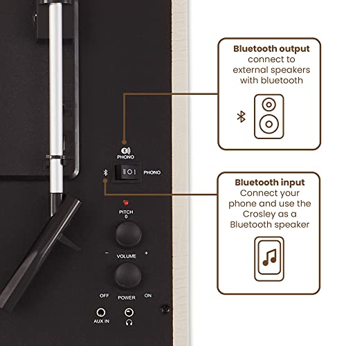 Crosley Mercury Platine Vinyle – Tourne Disque – Tourne Disque Vinyle – Platine Vinyle Bluetooth – Platines Vinyles… - Les Beatles, Paul McCartney, John Lennon, RIngo Starr, George Harrison Crosley Mercury Platine Vinyle - Tourne Disque - Tourne Disque Vinyle - Platine Vinyle Bluetooth - Platines Vinyles… – Image 8