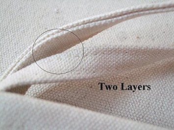 Masterchinese 4/Pk 8X11 Inches Inner Lining Canvas Cotton Diy Tablet (Ipad) Makeup Cosmetic Tool Zipper Pouch Bag (Handwash) #TOP3