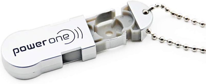 Hearing Aid Battery Case Small - Plastic Button Cell Holder Storage Caddy with Key Chain for P13/P312/P10