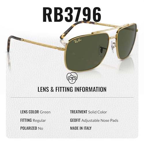 Ray-Ban RB3796 Square-Round Shaped Sunglasses for Men & Women with Official RAYBAN Eyewear Kit4