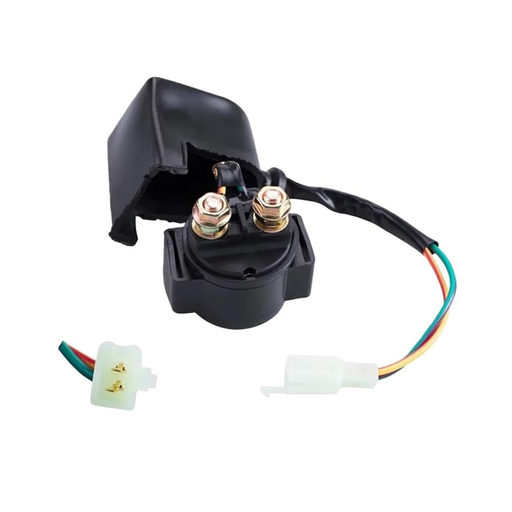 Starter Relay Solenoid Switch Motorcycle Starter Electromagnetic Relay for GY6 49cc 50cc 70cc 80cc 90cc 125cc 150cc 200cc 250cc ATV 4-Stroke