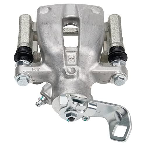 Image of TRQ Rear Right Brake Caliper w /Bracket Passenger Side