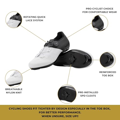 Image of Tommaso Pista SPD Cycling Shoes for Women - Ready to Ride with Pre-Installed SPD Cleats for Spin Classes & Indoor Bikes - Explore Variety Cycling Shoes & Bike Accessories