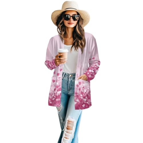 Image of Cardigan for Women Long Sweater Open Front Sweaters Fashion Lightweight Cardigans with Pockets