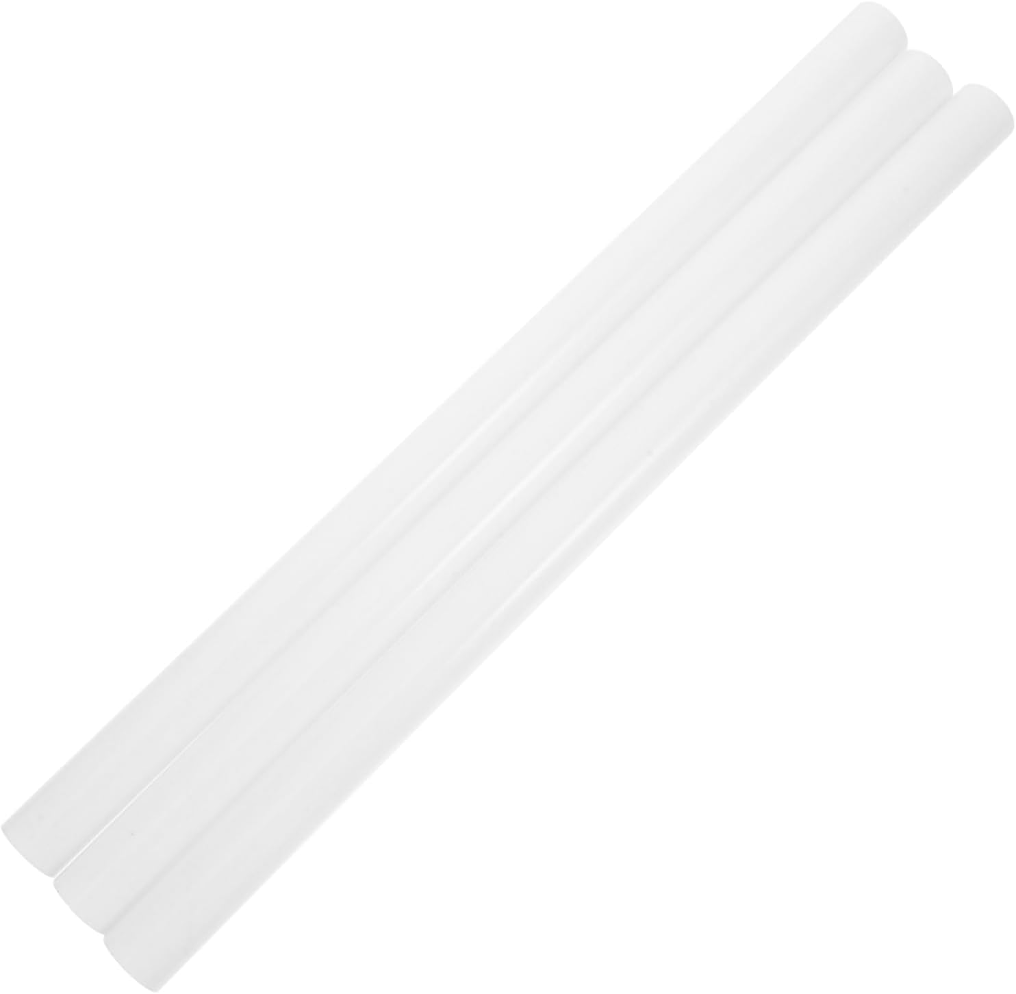 AKOOSY 3pcs PVC Mailing Tubes with Caps for Poster Shipping 51CM Long 3CM Diameter Art Prints Storage Blueprint Carrier Document Transport