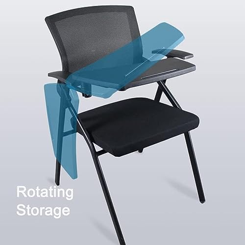 Chaise de bureau multifonctionnelle compacte avec assise rembourrée épaisse - 7