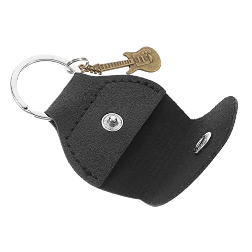 SUPVOX Guitar Picks Holder Bag Keychain Pick Storage Case Organized Carrying Case