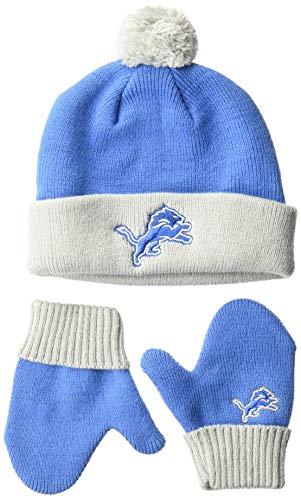NFL Infant OTS Pow Pow Knit Cap & Mittens Set