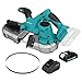 Cordless Bandsaw, ONEMANA 20V Brushless Power Band Saw, 2.5" Deep Cut Metal Bandsaws, 6 Speeds Portable Bandsaw for Cutting Metal, Pipe, Conduit (Battery Included)