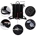 MoFut Rucksack Damen Groß Schulrucksack viele Fächer mit 15,6' Laptopfach, Unisex Rolltop Rucksack Wasserdicht, Lässiger Backpack Schule Freizeit Uni Arbeit Wandern.