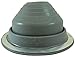 Dektite #4 Gray EPDM Metal Roof Pipe Flashing, Round Base, Pipe OD 3" - 6-1/4"