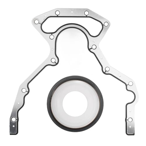 Image of Rear Main Seal Block Cover Gasket Kit for GM LS Engines Compatible with Chevrolet GMC Hummer Pontiac LS LSX LS1 LQ4 LQ9 LS2 LS3 LS7 4.8L 5.3L 5.7L 6.0L BS40640