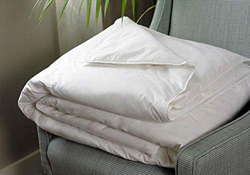 Westin Lightweight Down Blanket - Plush White Down Blanket with 100% Cotton Cover - Full/Queen (86" x 88")