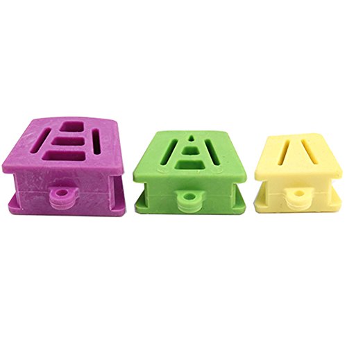 Rzjzgz WECANDO Dental Oral Silicone Mouth Prop Bite Blocks Latex Free Cheek Retractor thumb #6