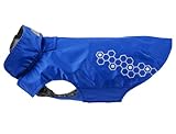 RC Pet Products Venture Shell Reflective, Water Resistant Dog Coat, Size 18, Electric Blue