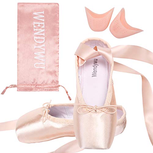 Chaussures de Danse pour Fille WENDYWU Rose 34 aux Finitions Soignées