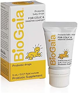 BioGaia Protectis Probiotics Drops for Baby, Infants, Newborn and Kids Colic, Spit-Up, Constipation