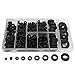 295pcs Passacavo In Gomma, CASADIN Gomma Assortimento Kit, 8 misure Rubber Grommet Assortment per Cavi, Cavo, Foro Nel Muro, Apparecchio