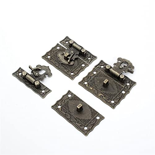 Charnières de meuble et fermoir loquet matériel ancienne mode pour caisse - 2