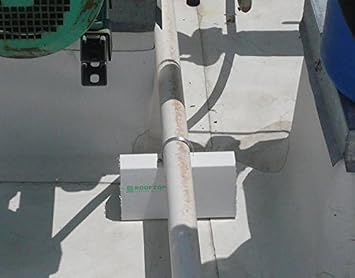 36 PVC Rooftop Support - Can Be Cut to Desired Length - Roof Blocks for Conduit - PVC Pipe Support for Gas Pipe, Conduit, HVAC Units, Mechanical, Condensate Lines on Roofs - from MIRO-CG