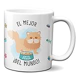 gatitos persa en venta  Planetacase Taza Gato el Mejor Gato Persa del Mundo - Regalo diseño Original Tazas Gatitos te café Desayuno Ceramica 330 mL