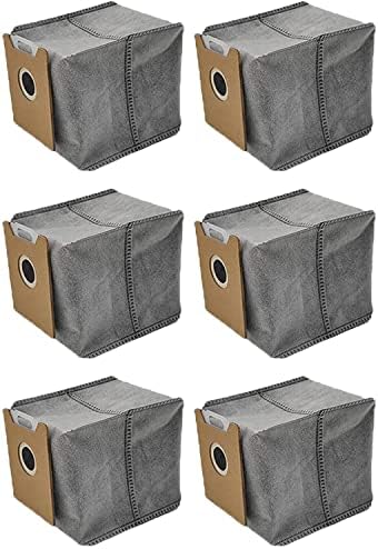 Replacement Dust Bags for Eufy G40+ G40 Hybrid+ Robot Vacuum Cleaner Accessories Parts (6 PCS)